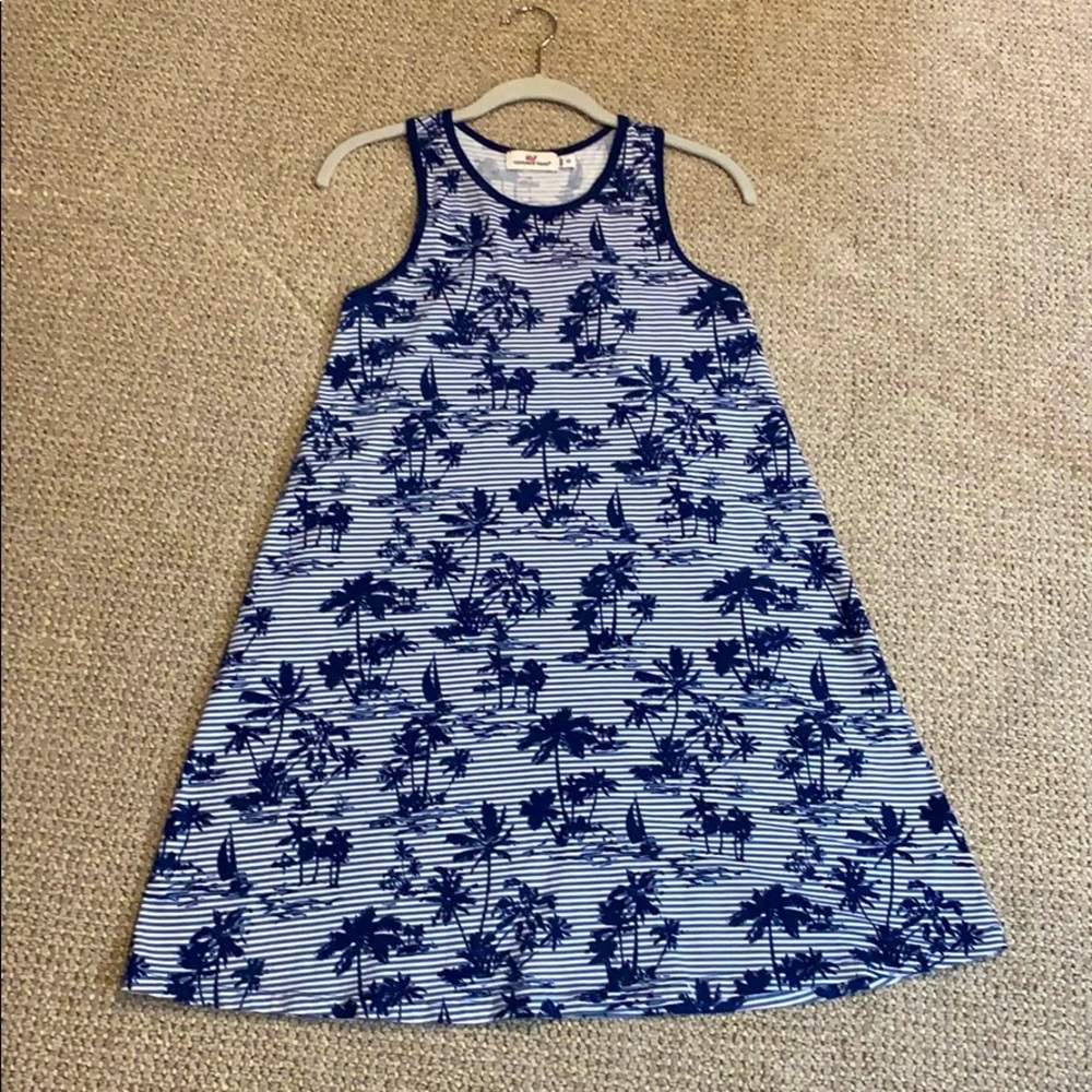 Vineyard Vines Island Stripe Racerback Tank Dress